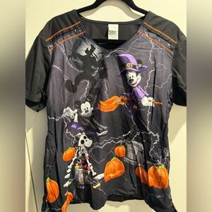Disney Scrub Top